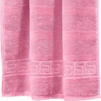 Cawö Cawö Noblesse Uni Badhanddoek Roze - thumbnail