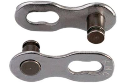 KMC kettingschakel x9 1/2x11/128 - zilver