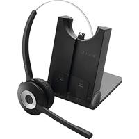 Jabra Pro 935 Bluetooth on-ear mono headset, met ruisonderdrukking en lange batterijduur, bruikbaar met softphones en mobiele eindapparaten in Europa, EU-stekker - thumbnail