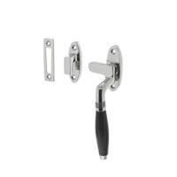 Intersteel Raamsluiting rechts Ton - chroom/ebbenhout - thumbnail