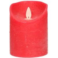 LED Kaars Wax Rood 10cm - thumbnail
