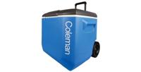 Coleman 60qt performance koelbox - wielen - 56 liter - blauw - thumbnail