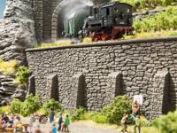 NOCH 58062 H0 Tunnelportaal 2-sporig Hardschuim model - thumbnail