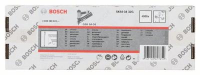 Bosch Accessoires DA Afwerknagels | 34° | verzinkt | 32 mm | 4000 stuks - 2608200519