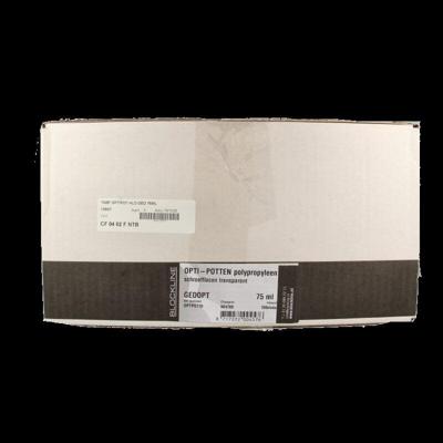 Blockland Tabletflacon optipot helder gedopt 75ml 108 Stuks