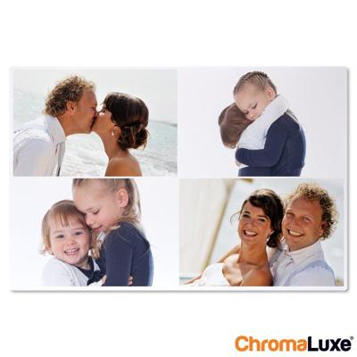 Foto op aluminium afdrukken - Wit (ChromaLuxe) - 60 x 40 cm