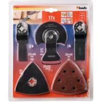 kwb 708900 Multitool toebehorenset 17 stuk(s) - thumbnail