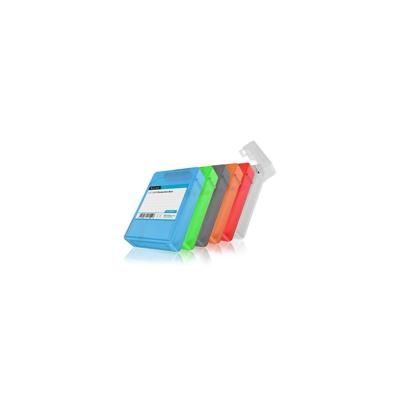ICY BOX IB-AC602b-6, 3,5 HDD Schutzbox, transparent, 6 Farben 3,5 harde schijf bewaarbox