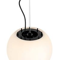 QAZQA Moderne buitenlamp wit 35 cm IP65 - Nura - thumbnail