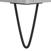 Dressoir 34,5x32,5x90 cm bewerkt hout betongrijs - thumbnail