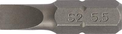 Promat/Tecwerk Bit | voor sleufschroeven | 6,5 mm lengte 25 mm 1/4 inch C6,3 | snedesterkte 1,2 mm - 4000829107