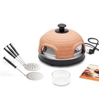 Emerio PO-115985 pizzamaker en -oven 4 pizza('s) 900 W Zwart, Oranje - thumbnail