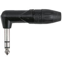 DAP JMX203 haakse 6.3mm jack plug stereo zwart - thumbnail