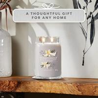 Yankee Candle Smoked vanilla & cashmere signature large jar - thumbnail