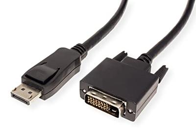 VALUE DisplayPort Kabel DP Male - DVI-D Male, zwart, 5 m VALUE DisplayPort Kabel DP Male - DVI-D Male, zwart, 5 m