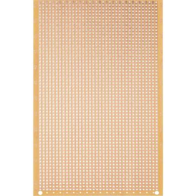 Rademacher WR-Typ 917 Experimenteer printplaat Hardpapier (l x b) 160 mm x 100 mm 35 µm Rastermaat 2.54 mm Inhoud 1 stuk(s)