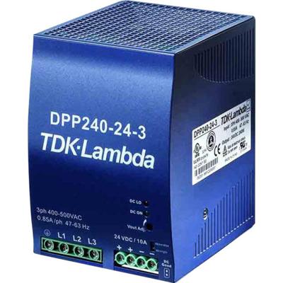 TDK-Lambda DPP240-48-3 DIN-rail netvoeding 48 V/DC 5 A 240 W Aantal uitgangen:1 x Inhoud 1 stuk(s)