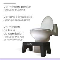 Squat-n-Go Opvouwbaar toiletkrukje - thumbnail