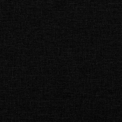 3-delige Loungeset stof zwart