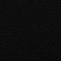 3-delige Loungeset stof zwart - thumbnail