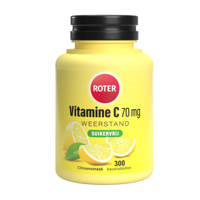 Roter Vitamine C 70mg Suikervrij Tabletten - thumbnail