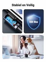 Ugreen 20856 USB-kabel USB 2.0 USB A USB C Zwart, Zilver - thumbnail