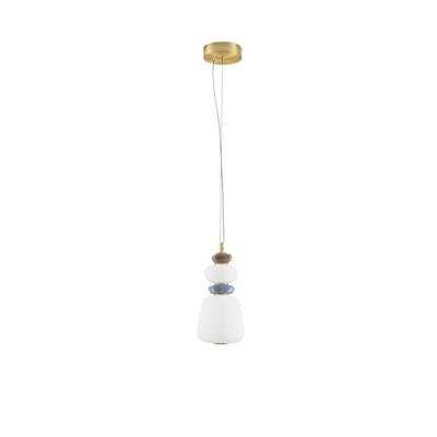 Lyora HanglampPalo goud met wit - 9009205