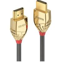 LINDY 37865 HDMI-kabel HDMI Aansluitkabel HDMI-A-stekker, HDMI-A-stekker 7.50 m Grijs 4K UHD - thumbnail
