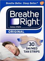 Breathe Right Breathe Right Nasal Strips Natural Small/Medium - 30 pleisters - thumbnail