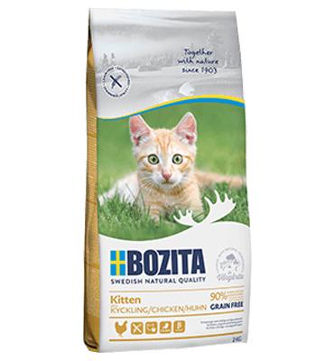 Bozita Kitten graanvrij kattenvoer 2 x 2 kg