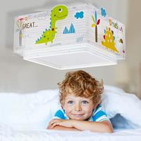 Dalber Vierkante plafondlampDinos - 73456 - thumbnail