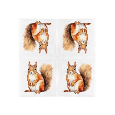 Esschert Design Servetten eekhoorn 33cm