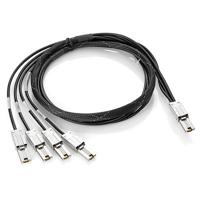 HP AN975A Externe Mini-SAS naar 4x1 Mini-SAS kabel 2m - thumbnail