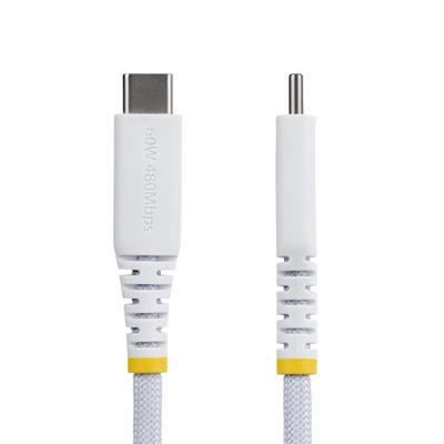 USB-kabel Startech USB2CC15CMNCBRWH Wit