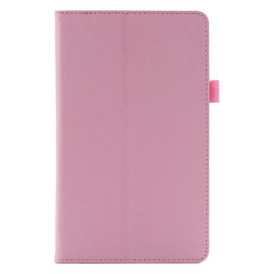 Shop4 - Samsung Galaxy Tab A 8.0 (2019) Hoes - Book Cover Lychee Roze