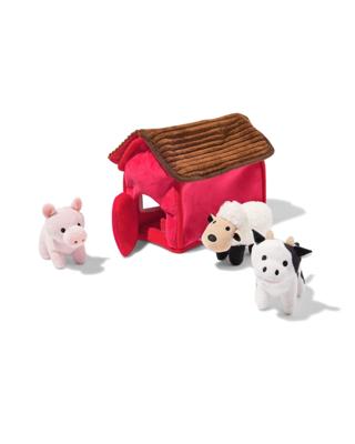 HEMA Pluche huisje stal