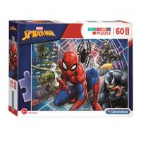 Clementoni legpuzzel super color maxi spiderman, 60st. - thumbnail