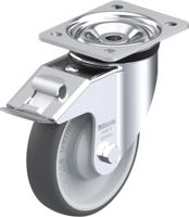 Blickle LK-PATH 160KA-FI Zwenkwiel met rem Wieldiameter: 160 mm Draagvermogen (max.): 400 kg 1 stuk(s) - thumbnail