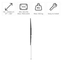 TV houder Hama 00220843 100 kg - thumbnail