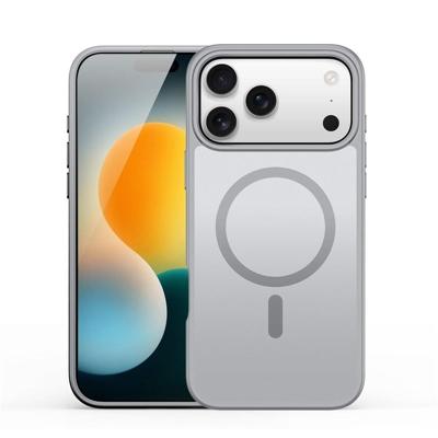 Dux Ducis Yind iPhone 17 Pro Max hoesje - slanke backcover met MagSafe ondersteuning - Grijs