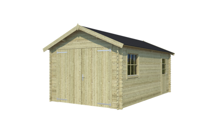 Garage Dillon 300x540 Olijfgroen Geimpregneerd Outdoor Life - Outdoor life Garage Dillon 300x540 Olijfgroen Geimpregneerd Outdoor Life - Outdoor life