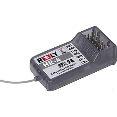 Reely HT-4 RC handzender 2,4 GHz Aantal kanalen: 4 Incl. ontvanger Reely HT-4 RC handzender 2,4 GHz Aantal kanalen: 4 Incl. ontvanger