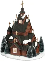 The Stave church l25,5xb19,5xh1 cm Luville - Luville - thumbnail