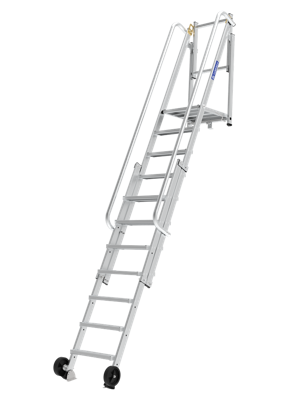 Tubesca-Comabi Telescopische Toegangstrap | 6-8 Treden - 1702451206