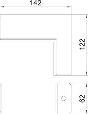 OBO Bettermann 7216312 Verbindingselement Metaal 1 stuk(s) OBO Bettermann 7216312 Verbindingselement Metaal 1 stuk(s)
