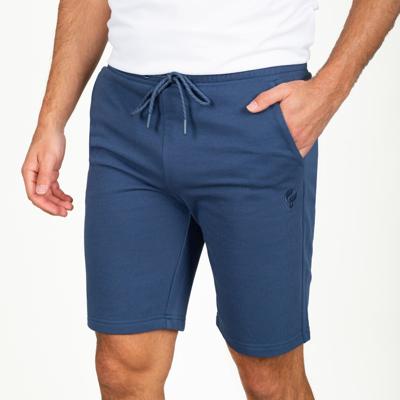 Heren Sweatshort Nes | Jeansblauw