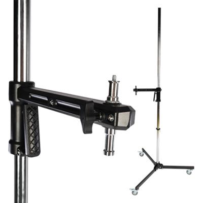 StudioKing heavy duty lampstatief op wielen fpt-3604 220 cm