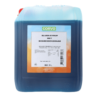 Corvo slushsiroop bosbessen (5 liter)