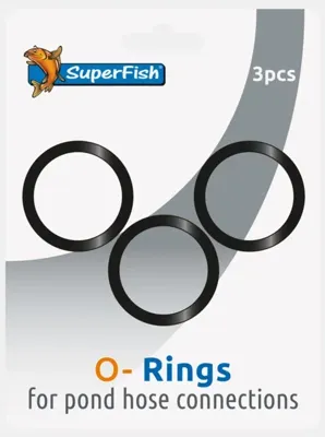 Pond connector kit ring blister 3 st Superfish - Superfish Pond connector kit ring blister 3 st Superfish - Superfish