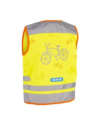 Wowow Reflectievest kids nutty jacket maat l geel